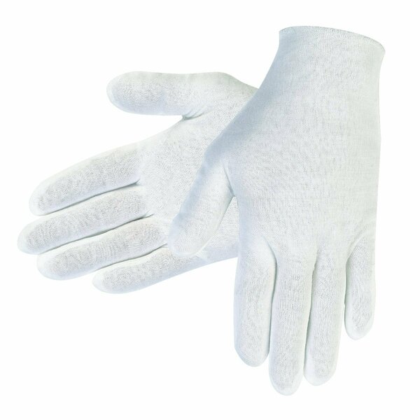 Mcr Safety Gloves, Large Blend Lisle, 100PK 8600